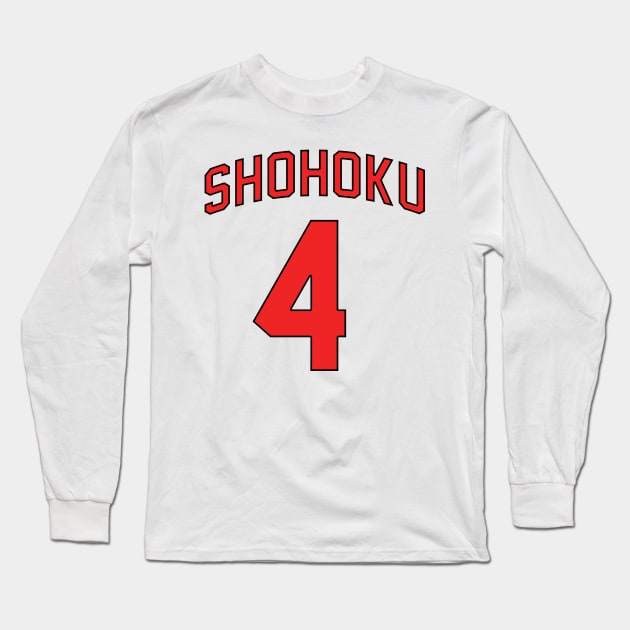 Shohoku - Takenori Akagi Jersey Long Sleeve T-Shirt by KimKim